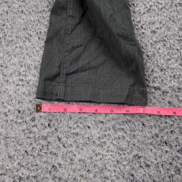 Volcom Pants Men 29x28 Gray Flat Front Straight Leg Classiccore Workwear Chore - Picture 9 of 10